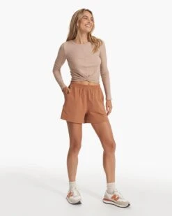 Long Sleeve Cove Twist Tee | Coconut -TrendSphere VW1114COC SP23 W ECOMM TOPS FULL 1425 1x1 127577ce c5ea 4d3a be60 b44af04663d1