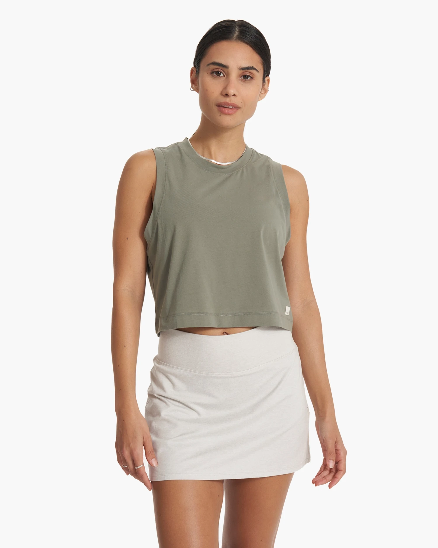 Feather Crop Tank | Pistachio 3 Feather Crop Tank | Pistachio