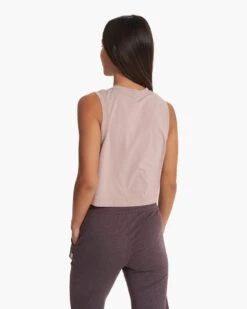 Feather Crop Tank | Umber 9 Feather Crop Tank | Umber -TrendSphere VW1119UMB SP23 W ECOMM TOPS TOP 1868 1x1 9fbdf27e dfaa 4d31 90eb d15450819118