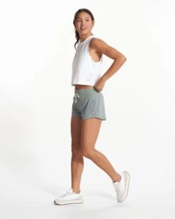 Feather Crop Tank | White -TrendSphere VW1119WHT FA23 W ECOMM TOPS FULL ALT 13