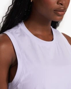 Feather Crop Tank | Zinnia 10 Feather Crop Tank | Zinnia -TrendSphere VW1119ZIN FA23 M ECOMM TOPS DETAIL 2