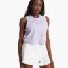 Feather Crop Tank | Zinnia -TrendSphere VW1119ZIN FA23 W ECOMM TOPS FRONT TOPS 3 v1