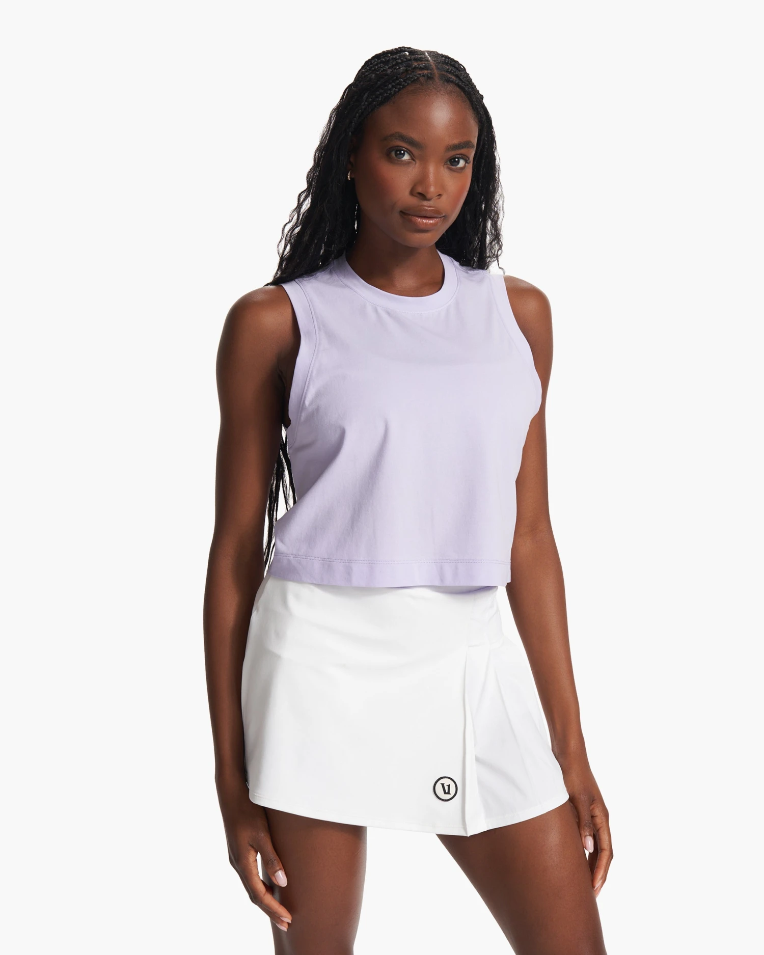 Feather Crop Tank | Zinnia 3 Feather Crop Tank | Zinnia