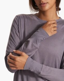 Daydream Crew | Sawyer Heather -TrendSphere VW133HSW FA23 M ECOMM TOPS DETAIL 2