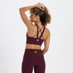 Elevation Bra | Cerise Heather -TrendSphere VW136HCE 3