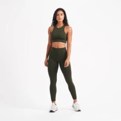 Elevation Bra | Evergreen Heather 9 Elevation Bra | Evergreen Heather -TrendSphere VW136HEV 4