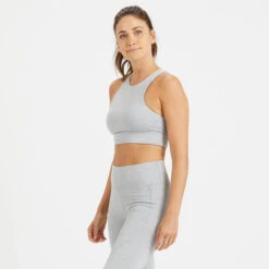Elevation Bra | Light Heather Grey -TrendSphere VW136LHG 2