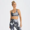 Bella Bra | Charcoal Big Flower 2 Bella Bra | Charcoal Big Flower -TrendSphere VW168HBF 1