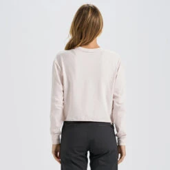 Long-Sleeve Coast Tee | Bisque -TrendSphere VW170BIS 3