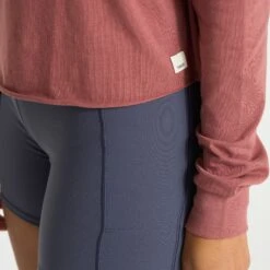 Long-Sleeve Coast Tee | Rosewood 17 Long-Sleeve Coast Tee | Rosewood -TrendSphere VW170RSD 2268