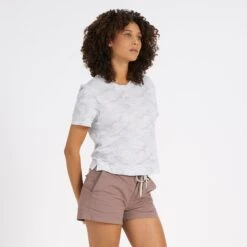 Sunset Tee | Pale Grey Camo -TrendSphere VW176PCG 2