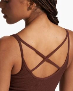 Rib Crop Tank | Mulberry -TrendSphere VW189MLB FA23 M ECOMM TOPS DETAIL 2