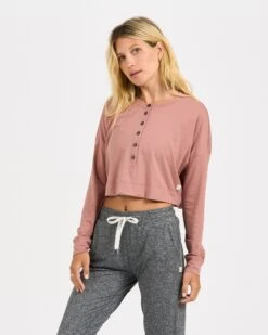 Avalon Henley | Light Terracotta