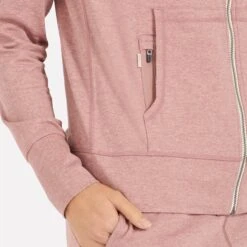 Halo Performance Hoodie | Burnt Clay Heather 11 Halo Performance Hoodie | Burnt Clay Heather -TrendSphere VW201BCY 5