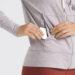 Halo Performance Hoodie | Clay Heather 10 Halo Performance Hoodie | Clay Heather -TrendSphere VW201HCA 4