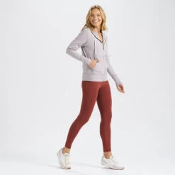 Halo Performance Hoodie | Clay Heather 11 Halo Performance Hoodie | Clay Heather -TrendSphere VW201HCA 5