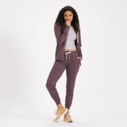 Halo Performance Hoodie | Smoked Plum Heather -TrendSphere VW201SPH 6 bb993be5 19e6 4e68 90e1 a15984267065