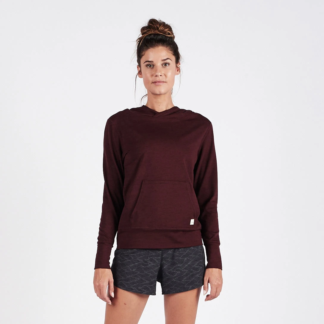 Halo Performance Pullover | Bordeaux Heather 3 Halo Performance Pullover | Bordeaux Heather