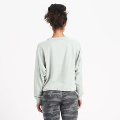 Faye Sweatshirt | Sage -TrendSphere VW215SAG 2 ad42a904 a47e 4a6e a7e7 aac1e3e8b901