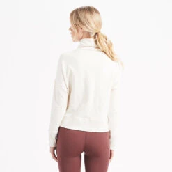 Cleo Sweatshirt | Natural 8 Cleo Sweatshirt | Natural -TrendSphere VW216NTL 3