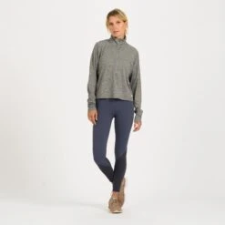 Crescent Half Zip | Heather Grey -TrendSphere VW220HTG 4 42770bb6 a87b 47dd b732 6d8c76302c59