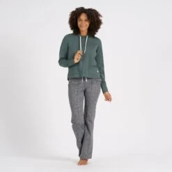 Halo Essential Hoodie | Kelp Heather 9 Halo Essential Hoodie | Kelp Heather -TrendSphere VW226HKE 4