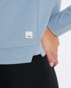 Halo Essential Hoodie | Light Cloud Heather -TrendSphere VW226HLI 2675