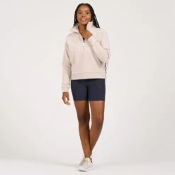 Restore Half Zip | Oyster -TrendSphere VW233OST 4
