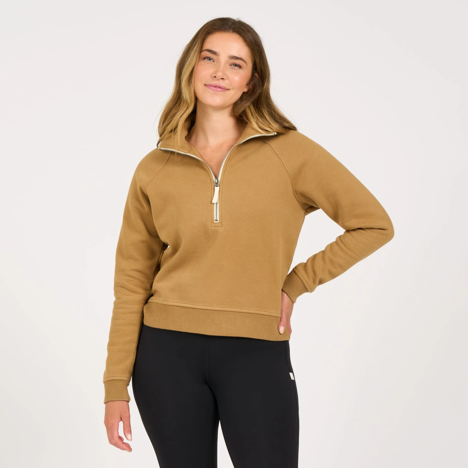 Restore Half Zip | Wheat 3 Restore Half Zip | Wheat