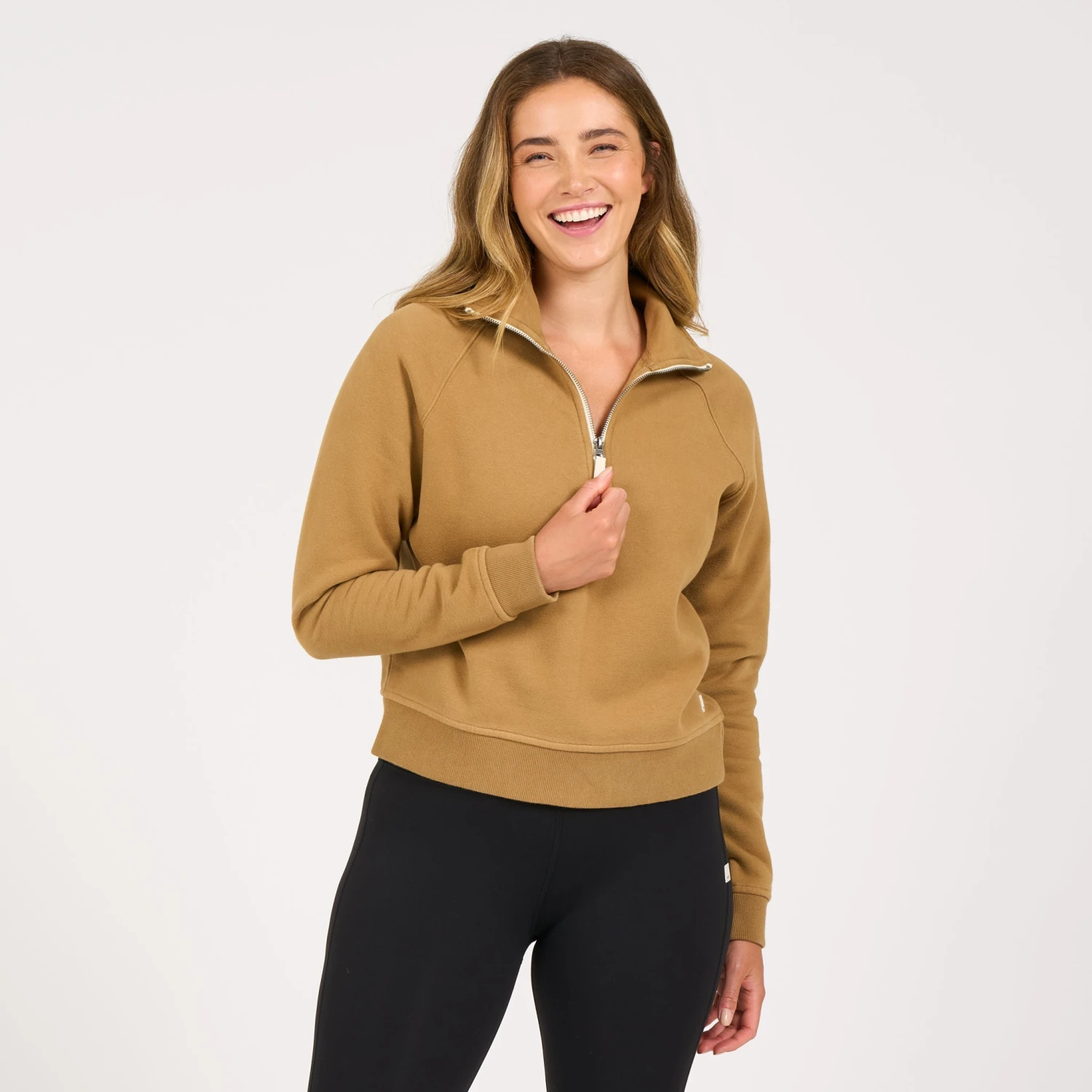 Restore Half Zip | Wheat 4 Restore Half Zip | Wheat - Image 2