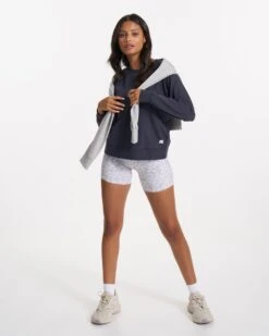 Long Sleeve Halo Crew | Midnight Heather -TrendSphere VW241HMD SP23 W ECOMM FLEECE DETAIL 2537 1x1 0d176010 9ae7 4d7a b672 a06db4d2dfbb