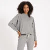 Catalina Crew | Heather Grey 2 Catalina Crew | Heather Grey -TrendSphere VW243HTG 1