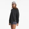 Restore Oversized Crew | Washed Black -TrendSphere VW265WBL FA22 W ECOMM 01643 Retouch