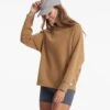 Restore Oversized Crew | Wheat 1 Restore Oversized Crew | Wheat -TrendSphere VW265WHE 01645