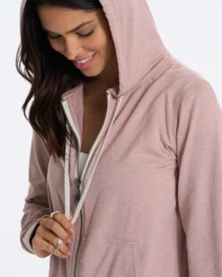 Halo Performance Hoodie 2.0 | Dogwood Heather -TrendSphere VW268HDW 3577