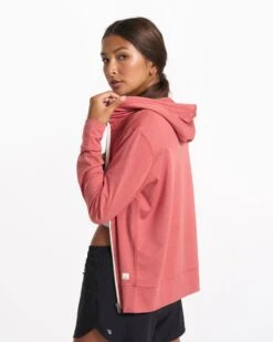 Halo Performance Hoodie 2.0 | Lychee Heather 14 Halo Performance Hoodie 2.0 | Lychee Heather -TrendSphere VW268HLY SP23 W ECOMM FLEECE DETAIL 00604 1x1 ece28110 88db 4838 8da4 0933f5174b8f