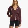 Halo Performance Hoodie 2.0 | Ruby Heather -TrendSphere VW268HRU 0568