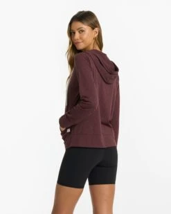 Halo Performance Hoodie 2.0 | Ruby Heather -TrendSphere VW268HRU 0610