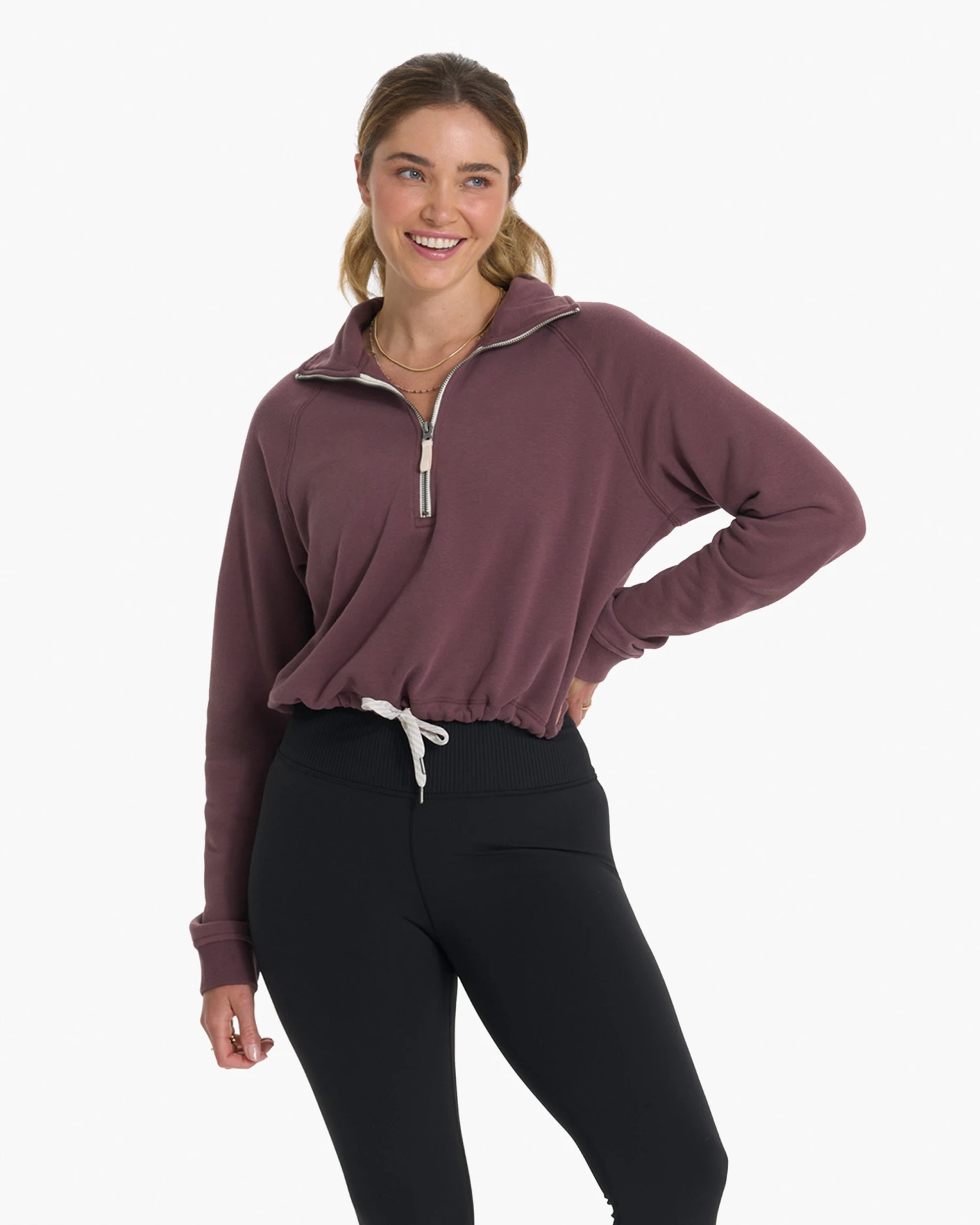 Sedona Half Zip | Chestnut 3 Sedona Half Zip | Chestnut