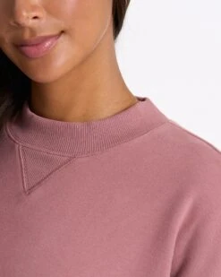 Sedona Crew | Marsala -TrendSphere VW278MAR SP23 W ECOMM FLEECE DETAIL 01212 1x1 eb103233 c346 4235 bcb1 751be70301cd