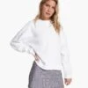 Sedona Crew | White 2 Sedona Crew | White -TrendSphere VW278WHT FA23 W ECOMM fleece FRONT ALT TOPS 6