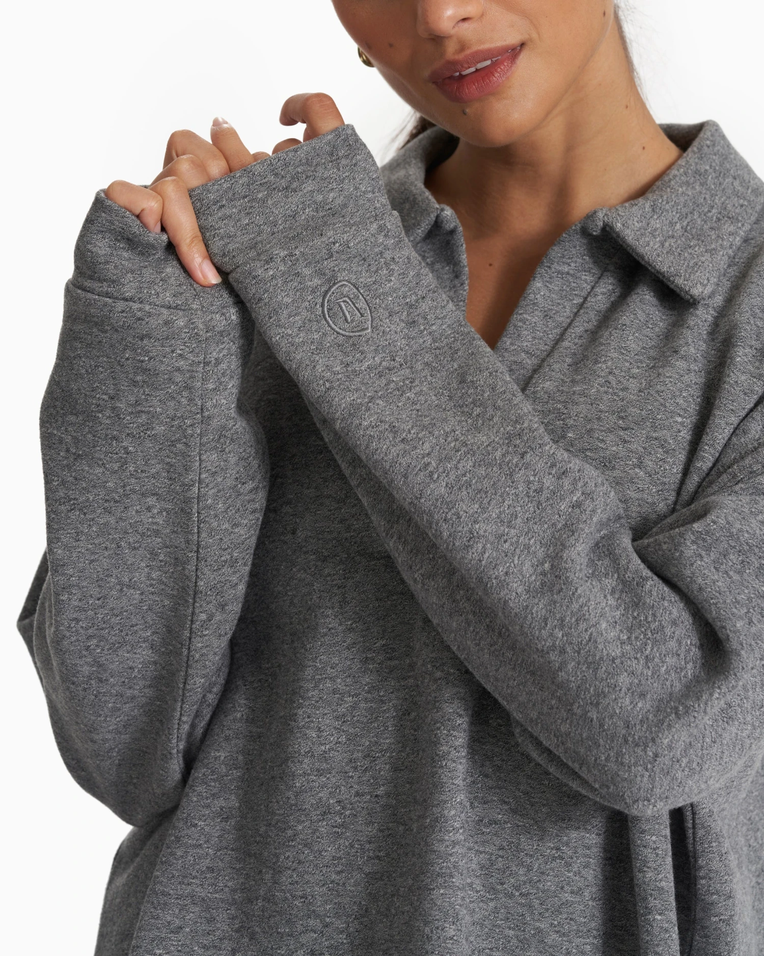 Sedona Polo | Heather Grey 8 Sedona Polo | Heather Grey - Image 6