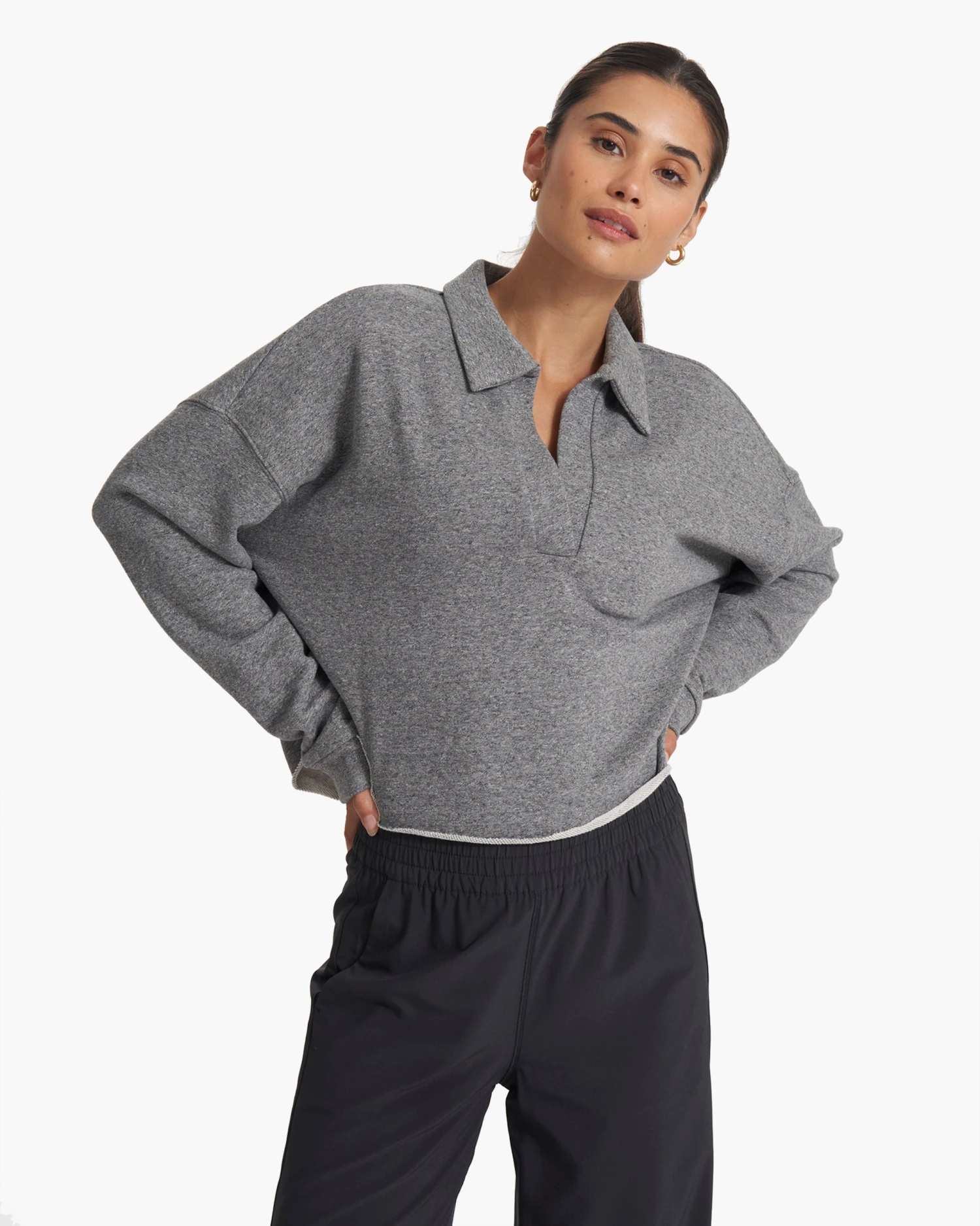 Sedona Polo | Heather Grey 3 Sedona Polo | Heather Grey