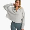 Sedona Polo | Light Heather Grey -TrendSphere VW290LHG FA23 W ECOMM fleece FRONT ALT TOPS 14