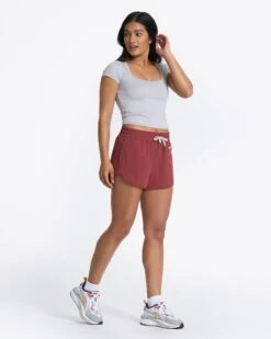 Clementine 4" Short 2.0 | Currant -TrendSphere VW3004CUR 0458