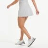 Halo Performance Skirt | Pale Grey Heather
