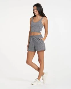 Boyfriend Short | Heather Grey -TrendSphere VW3007HTG 1236