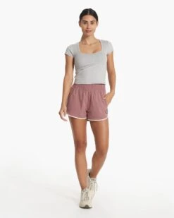 Cardiff Short | Marsala Color Block -TrendSphere VW3009MCB SP23 W ECOMM SHORTS BOTTOM 25141 1x1 5a84665a 9620 4ba0 ac93 9ab4496129a9