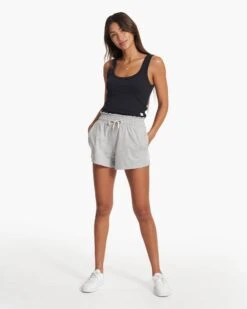Halo Boxy Short | Pale Grey Heather 9 Halo Boxy Short | Pale Grey Heather -TrendSphere VW3013PHG SP23 W ECOMM SHORTS BOTTOM 1381 1x1 cd5db4b1 57d9 45e1 b8fa 626f1a8fdbbe