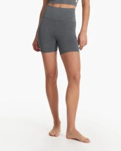 Washed Studio Short | Washed Charcoal